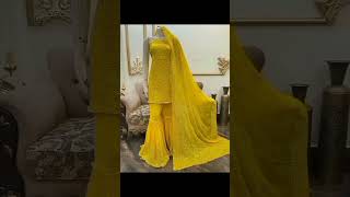 beautiful wedding embroidery and casual dresses design youtube viralvideos trending youtubebest [upl. by Laeria]