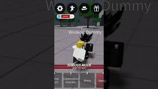 roblox boy strongest Battleground strongest hero power HP low hero hunter power hp low [upl. by Nahn963]