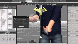 iClone5 Tutorial  Human IK and Prop Interaction [upl. by Herold127]