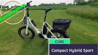 CUBE Compact Hybrid SportTolles EBike fürs Camping und den AlltagEiner der besten Pedelecs [upl. by Nnaeitak]