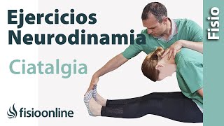 Ejercicios neurodinámicos para la ciática o ciatalgia [upl. by Asseniv]