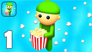 Cinema Bar 3D  Part 1 Stickman Cinema Manager Job Max Level  Gameplay WalkthroughiOS Android [upl. by Nnalyrehc]