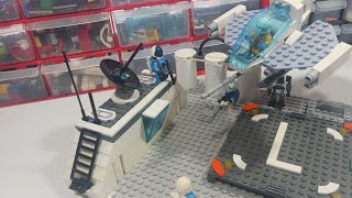 UN Lunar Outpost  A Futuristic Lego Moc [upl. by Aerdnahs]