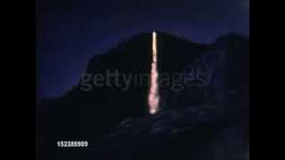 Yosemite Fire Fall 1960s  Old footage [upl. by Ayaladnot630]