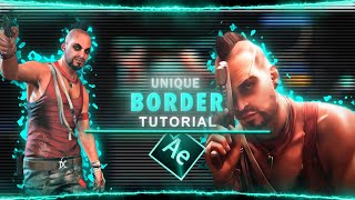 Border for your edits I After Effects  Tutorial [upl. by Noelyn]