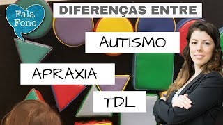 DIFERENÇA ENTRE AUTISMO APRAXIA E TRANSTORNO DO DESENVOLVIMENTO DA LINGUAGEM [upl. by Yaf]