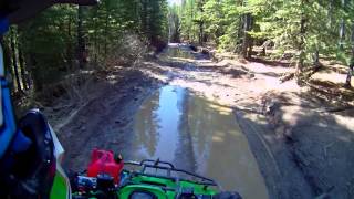 Spring Ride In the Mountains Arctic Cat 650H1 [upl. by Chao]