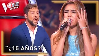 MEXICANA de 15 años deja BOQUIABIERTO a David Bisbal en La Voz  EL PASO 95 [upl. by Leik]