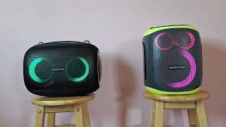 Hopestar party 130 vs Hopestar partybox bluetooth speaker sound test [upl. by Ishmul886]