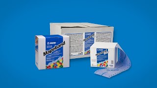 Mapei Mapeband Range Corner amp Joint Treatments in Waterproofing Systems [upl. by Richarda]