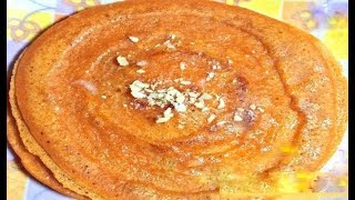 Veg Sweet omlet  Sweet Cheela Recipe Sweet [upl. by Leikeze]