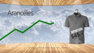 Aranceles de importación por explainerstv [upl. by Nybbor]