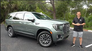 Is the 2024 GMC Yukon Denali Ultimate a BETTER luxury SUV than a Cadillac Escalade [upl. by Atener460]