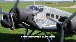 Worlds largest Ju 52 RC 100kg [upl. by Branscum]