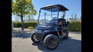 2024 EZGO RXV Black [upl. by Adnertal977]