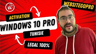 Activation windows 10 pro Tunisie تفعيل ويندوز 10 برو [upl. by Genni]