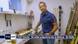 Alpin Ski präparieren wie die Profis Boden vorbereiten wie im Ski Weltcup  Tutorial in 3 Schritten [upl. by Eirac]