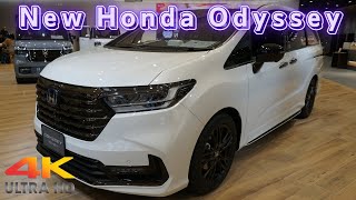 ホンダ新型オッデセイ2024年アブソルートEX  NEW 2024 HONDA ODYSSEY Absolute EX Black Edition  New Honda Odyssey 2024 [upl. by Wildon]