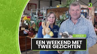 Weerboer Gerrit Vossers ziet een weekend met twee gezichten tegemoet [upl. by Hoover]