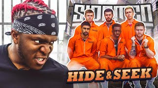 SIDEMEN HIDE AND SEEK IN A PRISON [upl. by Bevvy]