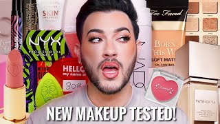 Testing NEW over hyped Makeup launches whats worth the coin [upl. by Nohpets]