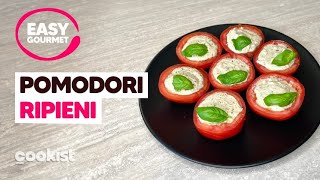 POMODORI RIPIENI DI TONNO ðŸ… ðŸ˜ lantipasto freddo fresco e saporito [upl. by Barron]