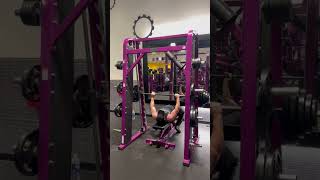 Smith machine bench 305 [upl. by Amsirahc]