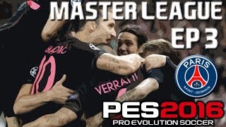 PES 2016  MASTER LEAGUE W PSG  EP 3  HAZARD WORTH IT [upl. by Ahseela987]