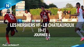 J1  Les Herbiers VF  LB Châteauroux 02 le résumé [upl. by Aicele]