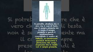 La percezione del corpo consapevolezza risvegliospirituale meditazione [upl. by Sinnoda]