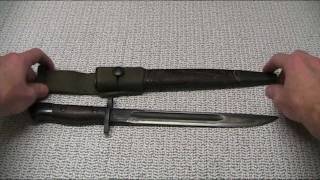 Owen Gun Bayonet Vintage Steel [upl. by Eseret469]