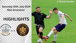 Lisburn Distillery 0 v 8 Carrick Rangers 2072024 Match Highlights [upl. by Madaih542]