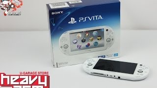 Unboxing of PS Vita 2000 and Comparison with PS Vita 1000 [upl. by Gyasi]