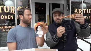 Barstool Pizza Review  Arturos Pizza With Special Guest Adam Richman of Man Vs Food [upl. by Michaeline]