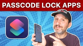 How To Lock iPhone Apps With Your Passcode [upl. by Htiekal]