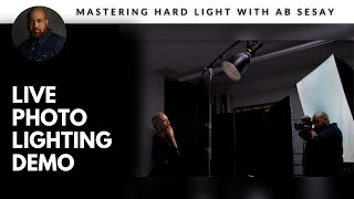 Mastering Hard Light with Ab Sesay  Adorama Event Space Live Photography Demo [upl. by Sregor]