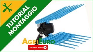 Montaggio abbacchiatore pneumatico Campagnola Diablo 1800 EVO [upl. by Yojal]