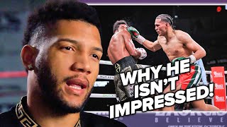 David Morrell tells Benavidez he beat OLD MAN in Andrade Calls BS on fight offer [upl. by Anwad199]