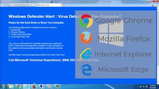 Zeus Virus Detected Alert Removal Guide under two minutes [upl. by Eissirk]