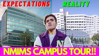 Nmims Mumbai Campus Tour  Nmims Campus Reality  College Campus Tour Vlog  Harshit Chauhan [upl. by Carmine]