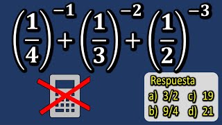 suma potencias con exponente negativo 14⁻¹13⁻²12⁻³ [upl. by Eitnom388]