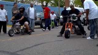 Super Fast Mini Bikes Detroit [upl. by Nylissej]