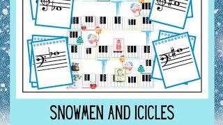 quotSnowmen and Iciclesquot  Accidentals Game [upl. by Corey]