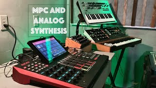 Sequencing Synthesizers using MPCX 💥 Moog Minitaur Korg Minilogue Behringer PolyD [upl. by Esil]