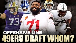 49ers draft update These are SF’s likeliest big men picks [upl. by Ellehsor]