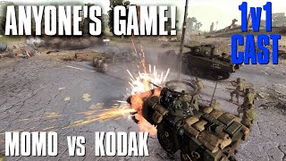 1v1 CAST  MomoWEHR vs KodakUS  Company of Heroes 3 [upl. by Zippora151]