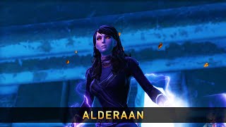 SWTOR Sith Inquisitor 8 Chapter 1 Alderaan Mostly Dark Side [upl. by Nihi461]