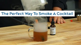 Smoked Cider Cocktail Infusing Beverages with the Smoking Gun WTF  Ep 261 [upl. by Meave]