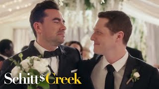 David and Patrick’s Wedding  Schitt’s Creek [upl. by Aislehc]