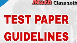 TEST PAPER GUIDELINES PCI INSTITUTE SEHORE TEST SERIES —01 mp board [upl. by Anaeel658]